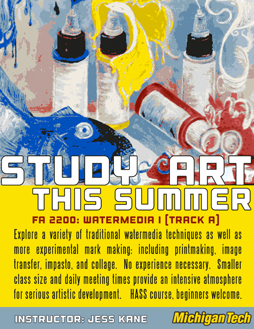 Michigan Tech Summer Course Poster